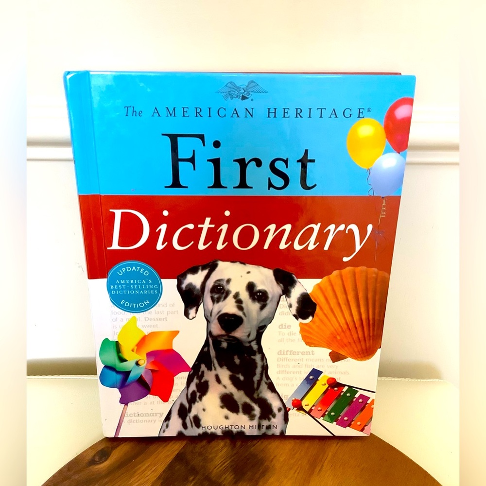 KIDS AMERICAN HERITAGE FIRST DICTIONARY - hardcover, Houghton Mifflin EUC